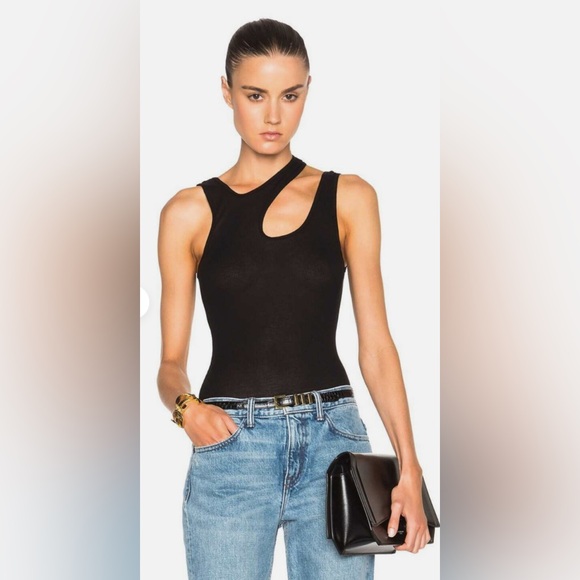 ALIX NYC Tops - ALIX NYC Astor Asymmetrical Bodysuit Small